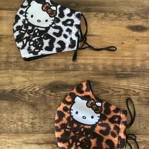 ✨SOLD✨✔️✔️ Hello Kitty Cheetah Print Masks